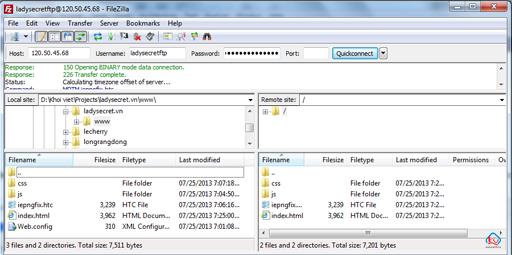 FileZilla-Client-QuickConnect FileZilla-Client-QuickConnect