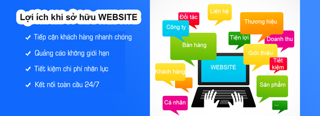 Lợi ích khi sở hữu website