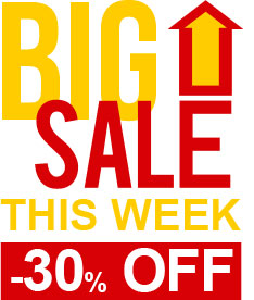 Big Sale This Week -30% OFF!